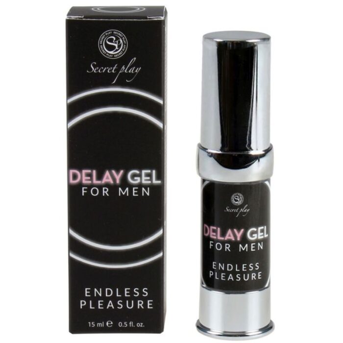 SECRETPLAY - GEL RETARDANTE MASCULINO ENDLESS PLEASURE 15 ML - CandyHot - Foto 2