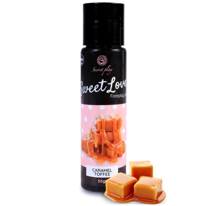 SECRETPLAY - GEL SWEET LOVE CARAMELO 60 ML - CandyHot - Foto 1