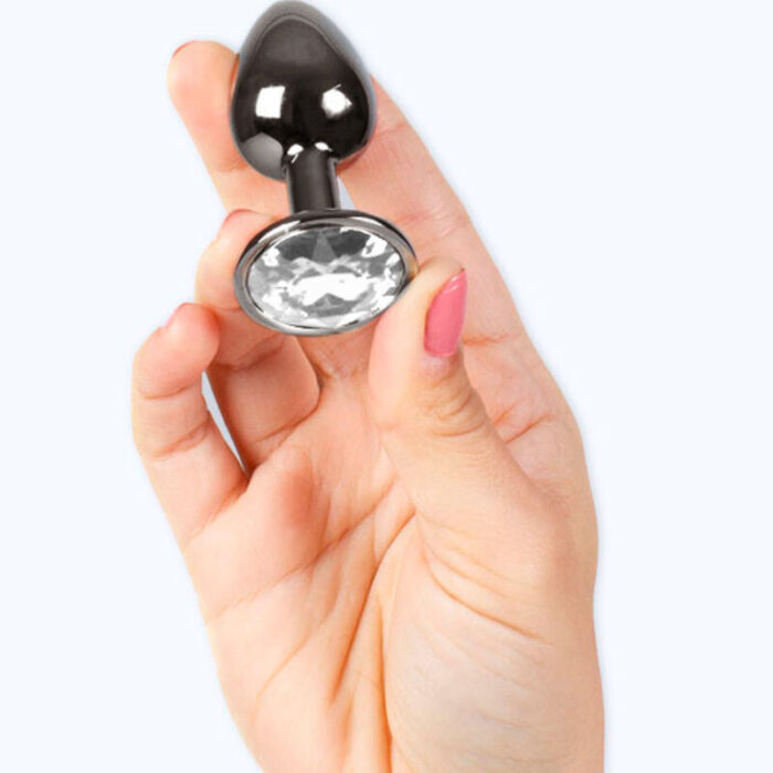 SECRETPLAY - GUNMETAL BUTT PLUG TALLA S 7 CM - CandyHot - Foto 3