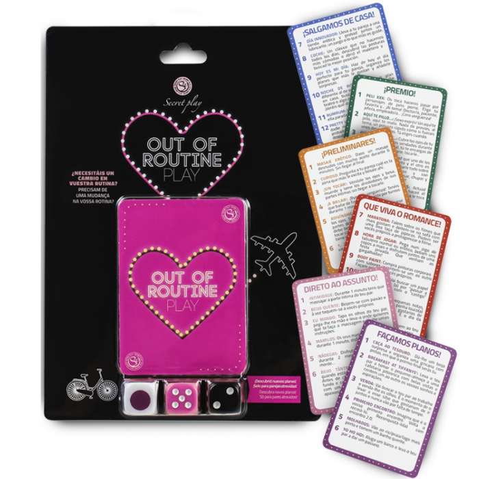 SECRETPLAY - JUEGO CAMBIA TU RUTINA VERSION (ES/EN) - CandyHot - Foto 1