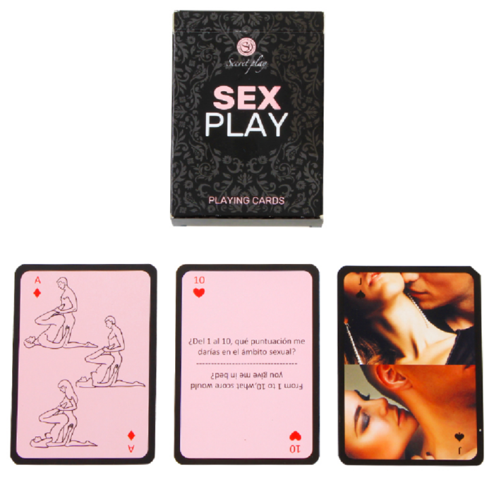 SECRETPLAY - JUEGO DE CARTAS SEX PLAY (ES/EN) - CandyHot - Foto 1