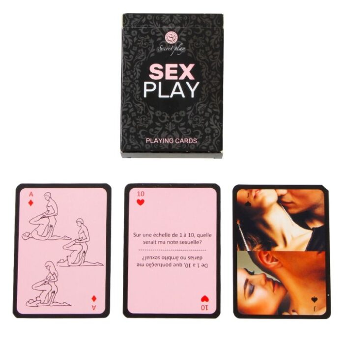 SECRETPLAY - JUEGO DE CARTAS SEX PLAY (FR/PT) - CandyHot - Foto 1