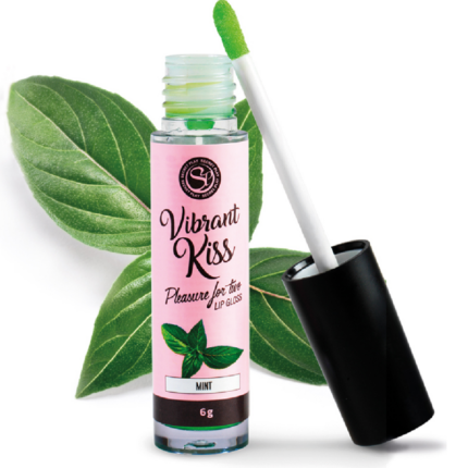 SECRETPLAY - LIP GLOSS VIBRANT KISS MENTA - CandyHot - Foto 1