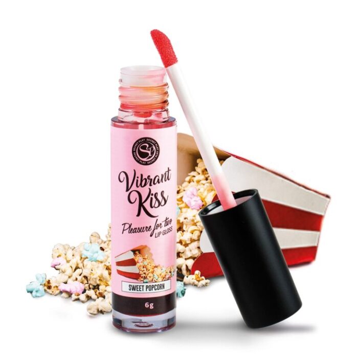 SECRETPLAY - LIP GLOSS VIBRANT KISS  PALOMITAS DULCES - CandyHot - Foto 1