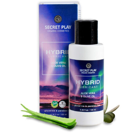 SECRETPLAY - LUBRICANTE ORGANICO HIBRIDO 100 ML - CandyHot - Foto 1
