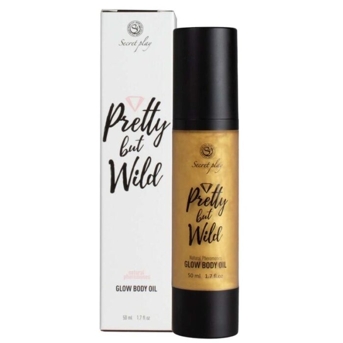 SECRETPLAY - PRETTY BUT WILD ACEITE BRILLO CORPORAL 50 ML - CandyHot - Foto 1