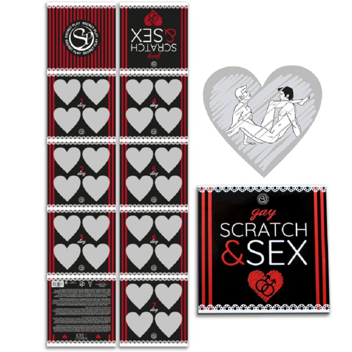 SECRETPLAY - SCRATCH & SEX JUEGO PAREJAS GAY (ES/EN/FR/PT/DE) - CandyHot - Foto 1