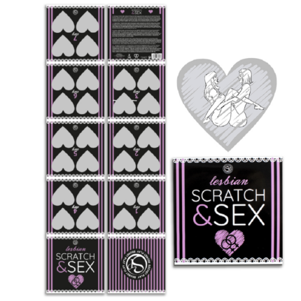 SECRETPLAY - SCRATCH & SEX JUEGO PAREJAS POSTURAS LESBICAS (ES/EN/FR/PT/DE) - CandyHot - Foto 1