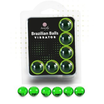 SECRETPLAY - SET 6 BRAZILIAN BALLS VIBRATOR - CandyHot - Foto 1