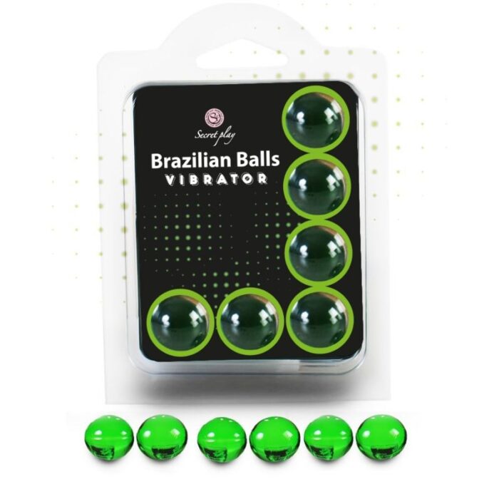SECRETPLAY - SET 6 BRAZILIAN BALLS VIBRATOR - CandyHot - Foto 1
