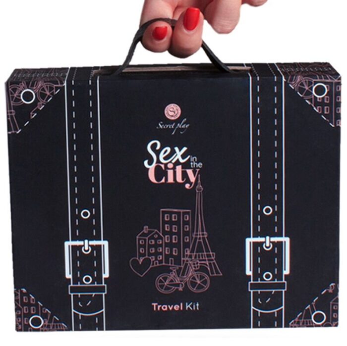 SECRETPLAY - SEX IN THE CITY TRAVEL KIT (ES/EN/DE/FR/NL/PT) - CandyHot - Foto 1