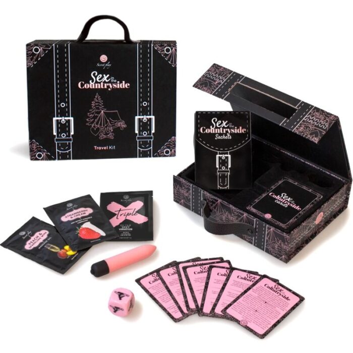 SECRETPLAY - SEX IN THE COUNTRYSIDE TRAVEL KIT (ES/EN/DE/FR/NL/PT) - CandyHot - Foto 2