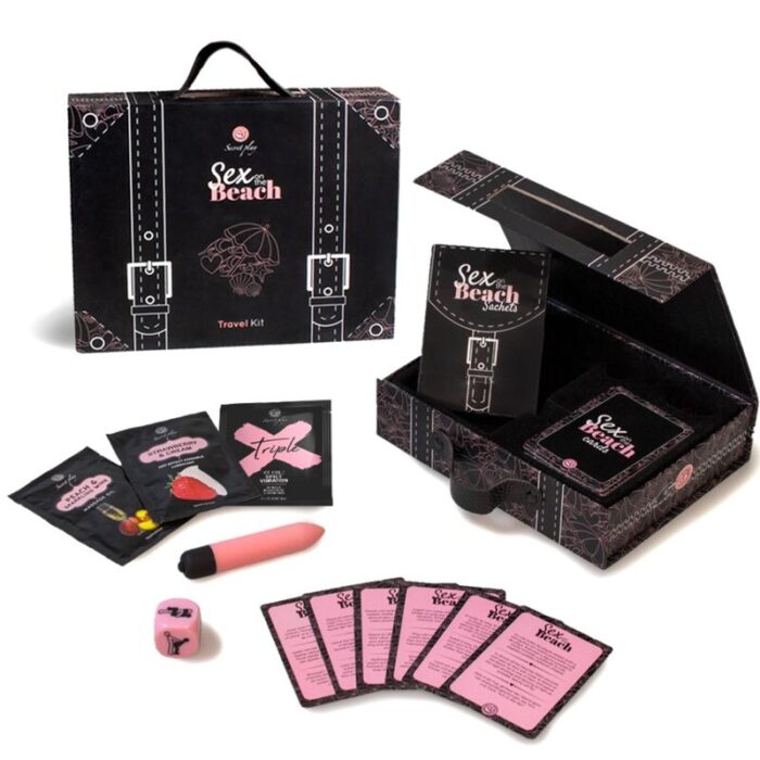 SECRETPLAY - SEX ON THE BEACH TRAVEL KIT (ES/EN/DE/FR/NL/PT) - CandyHot - Foto 2