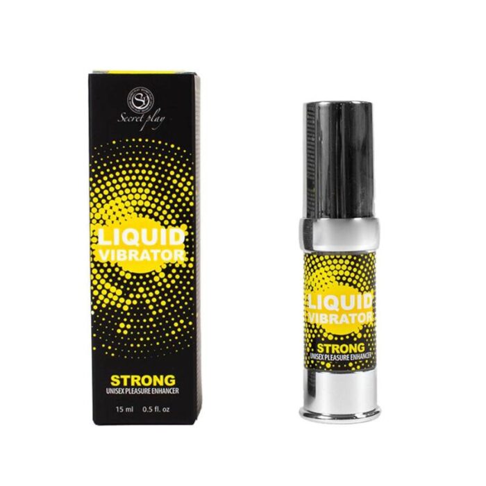 SECRETPLAY - VIBRADOR LÍQUIDO ESTIMULADOR UNISEX STRONG  15 ML - CandyHot - Foto 5