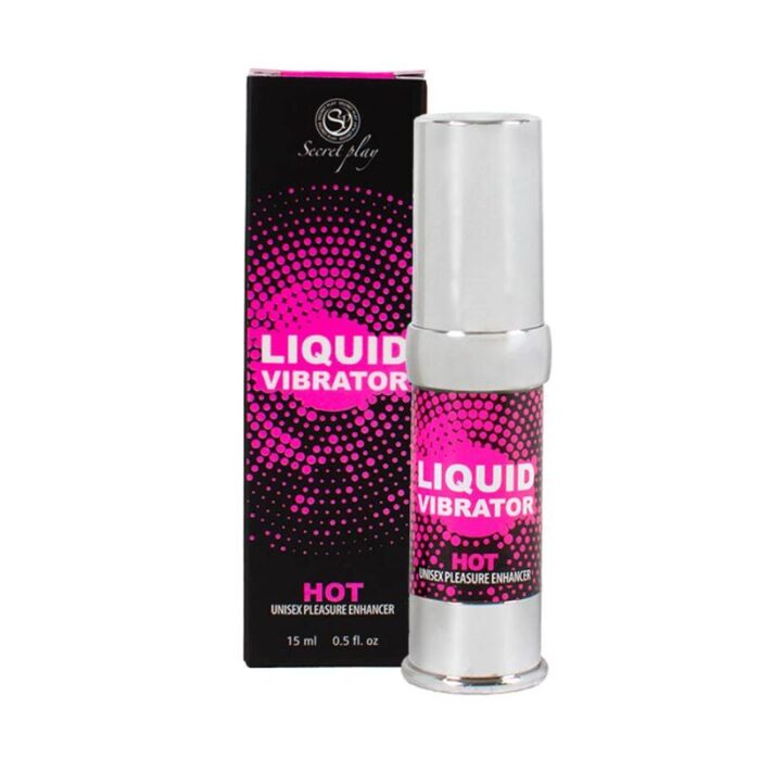 SECRETPLAY - VIBRADOR LIQUIDO HOT STIMULATOR 15 ML - CandyHot - Foto 1
