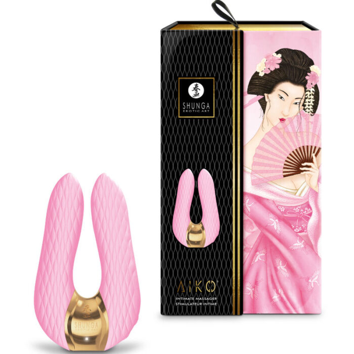 SHUNGA - AIKO MASAJEADOR INTIMO ROSA - CandyHot - Foto 4