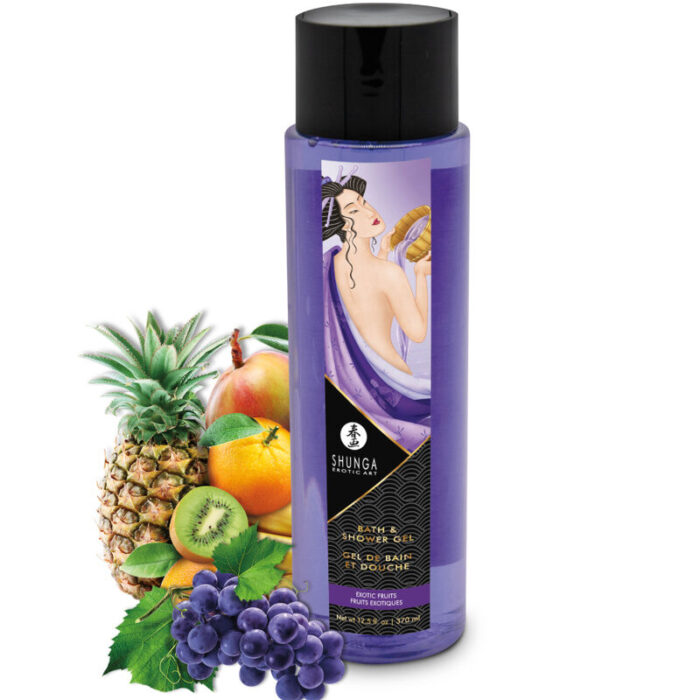 SHUNGA - GEL DE BAÑO & DUCHA FRUTAS EXOTICAS 370 ML - CandyHot - Foto 1