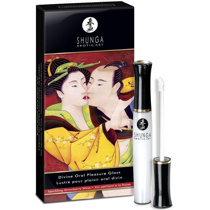 SHUNGA - GLOSS LABIAL DIVINO FRESA & CAVA - CandyHot - Foto 1