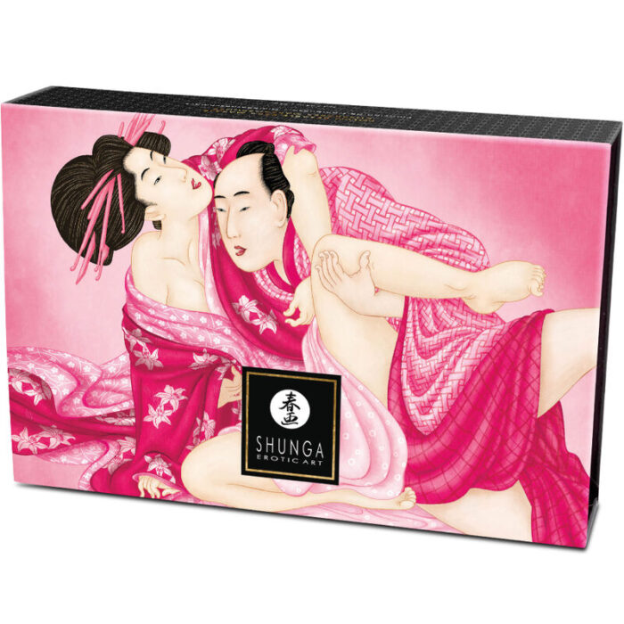 SHUNGA - KIT POLVOS DE MASAJE COMESTIBLE FRAMBUESA - CandyHot - Foto 4
