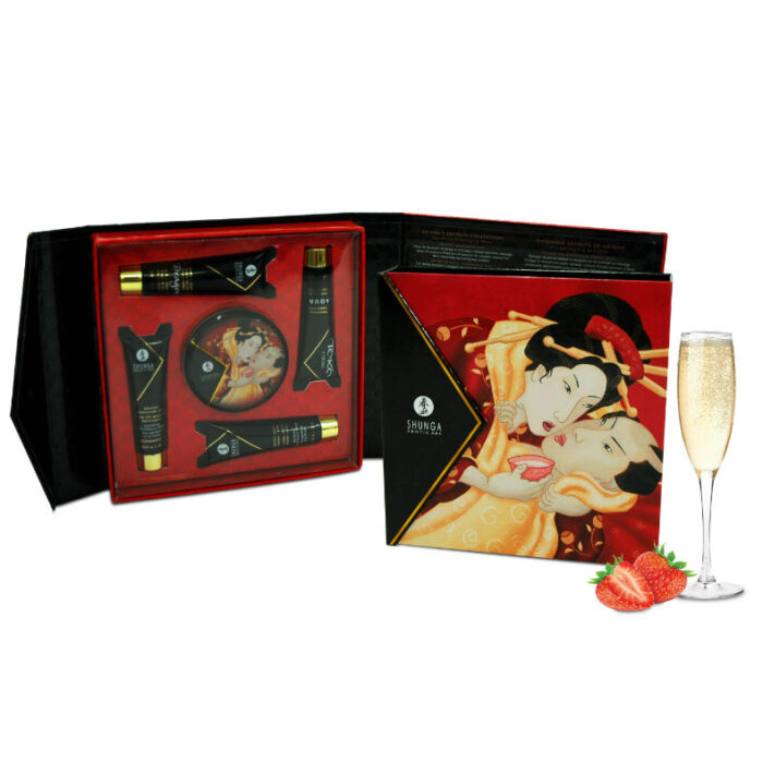 SHUNGA - KIT SECRET GEISHA FRESAS Y CAVA - CandyHot - Foto 2