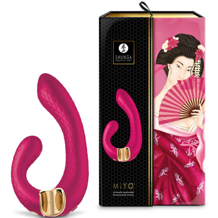 SHUNGA - MIYO MASAJEADOR INTIMO FUCSIA - CandyHot - Foto 3