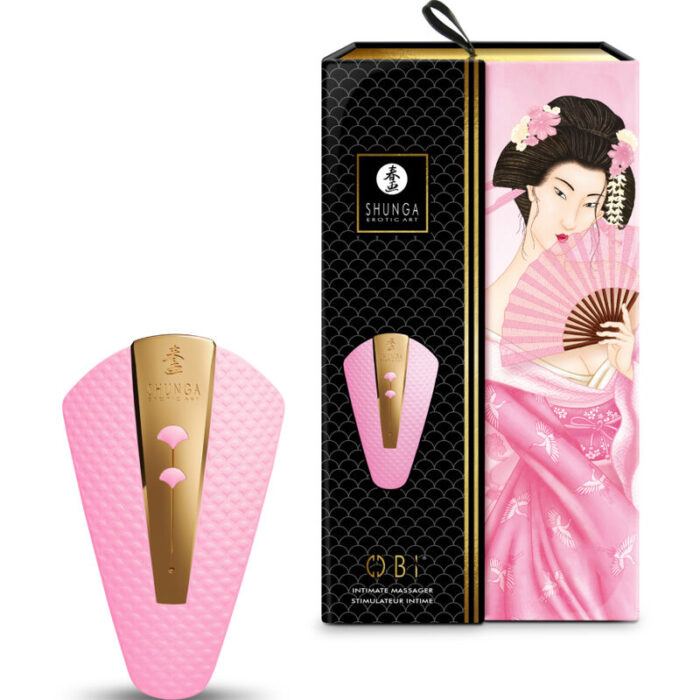 SHUNGA - OBI MASAJEADOR INTIMO ROSA - CandyHot - Foto 4