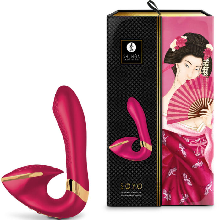 SHUNGA - SOYO MASAJEADOR INTIMO FUCSIA - CandyHot - Foto 3