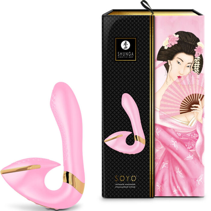 SHUNGA - SOYO MASAJEADOR INTIMO ROSA - CandyHot - Foto 3