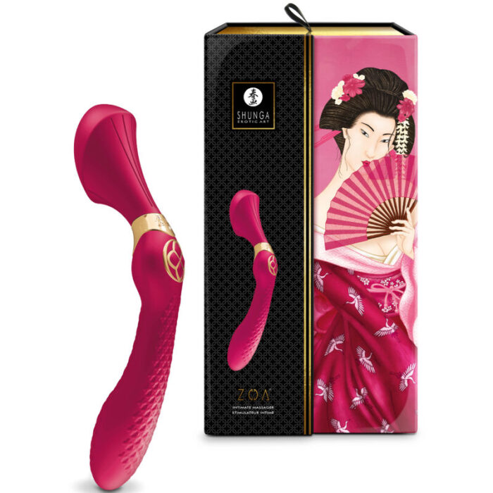 SHUNGA - ZOA MASAJEADOR INTIMO FUCSIA - CandyHot - Foto 3