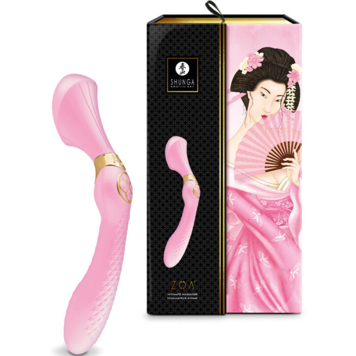 SHUNGA - ZOA MASAJEADOR INTIMO ROSA - CandyHot - Foto 3