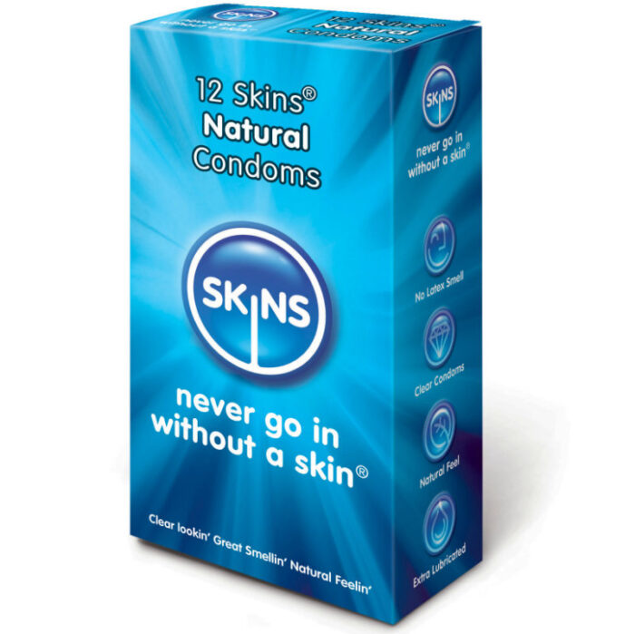 SKINS - PRESERVATIVO NATURAL PACK 12 UDS - CandyHot - Foto 2