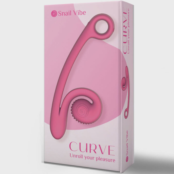 SNAIL VIBE - CURVE VIBRADOR ROSA - CandyHot - Foto 4