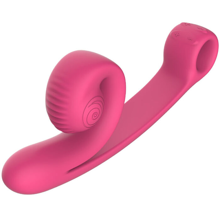 SNAIL VIBE - CURVE VIBRADOR ROSA - CandyHot - Foto 1