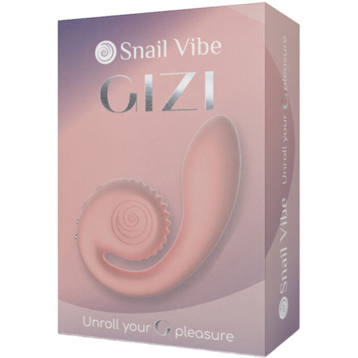 SNAIL VIBE - GIZI ESTIMULADOR DUAL ROSA - CandyHot - Foto 4