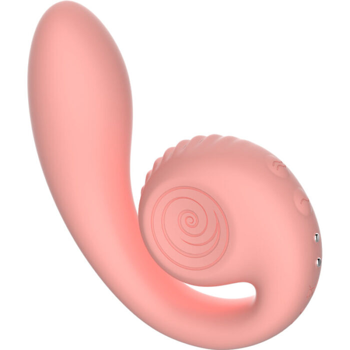 SNAIL VIBE - GIZI ESTIMULADOR DUAL ROSA - CandyHot - Foto 1