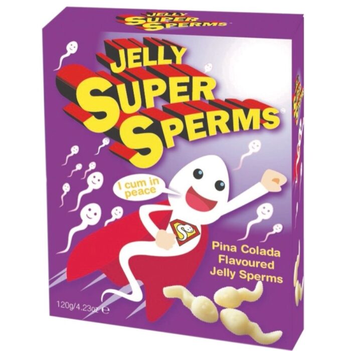 SPENCER & FLEETWOOD - JELLY SUPER SPERM GOMINOLAS FORMA ESPERMA 120 GR - CandyHot - Foto 3