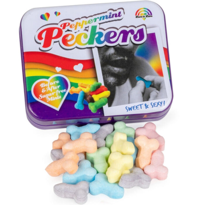 SPENCER & FLEETWOOD - PECKERS CARAMELOS ARCOIRIS DE MENTA - CandyHot - Foto 2