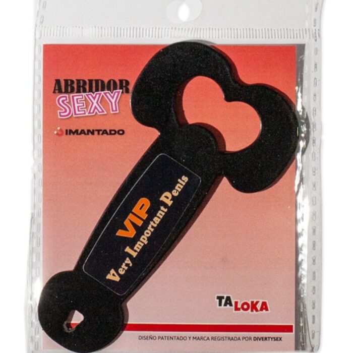 TALOKA - ABRIDOR METAL PITO VIP VERY IMPORTANT PENIS - CandyHot - Foto 1
