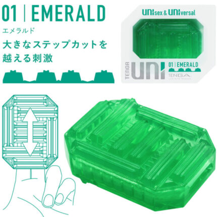 TENGA - UNI EMERALD MASTURBADOR DEDAL - CandyHot - Foto 2