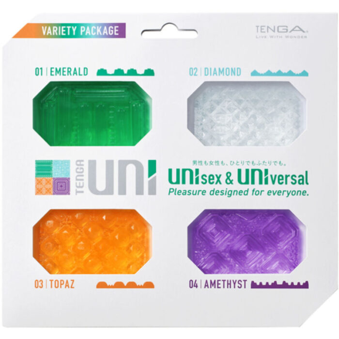 TENGA - UNI VARIETY MASTURBADOR DEDAL PACK 4 UDS - CandyHot - Foto 1