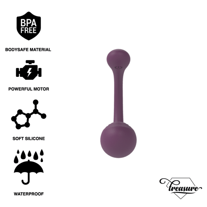 TREASURE - MERLIN DOUBLE COUPLE VIBRATOR CONTROL REMOTO - CandyHot - Foto 2