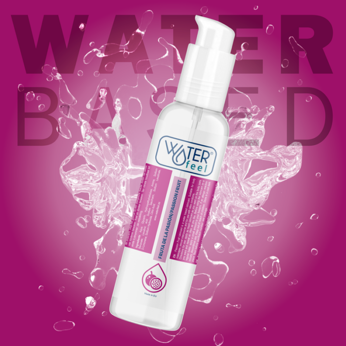 WATERFEEL - LUBRICANTE BASE AGUA FRUTA DE LA PASIÓN 175 ML - CandyHot - Foto 4