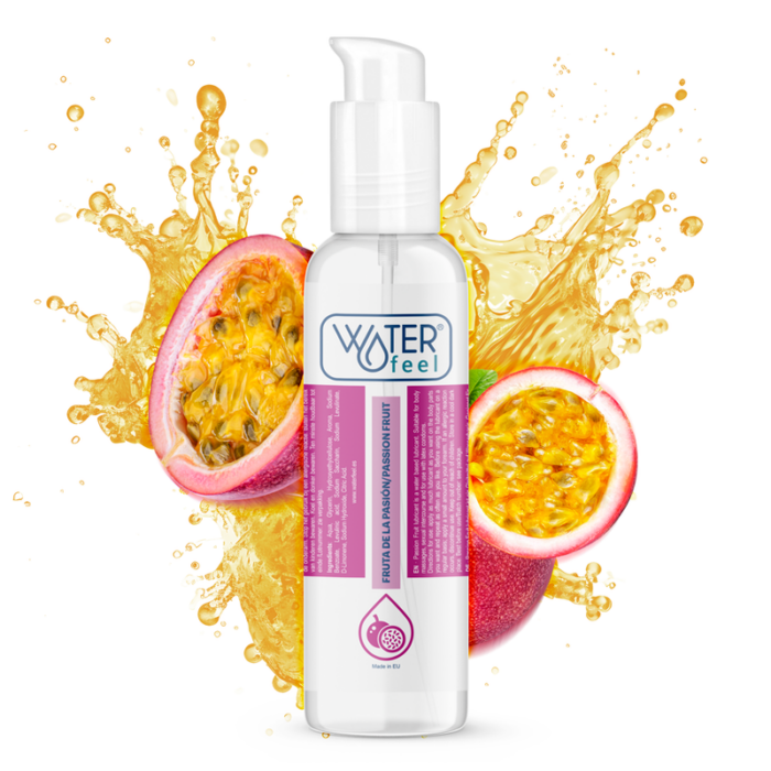 WATERFEEL - LUBRICANTE BASE AGUA FRUTA DE LA PASIÓN 175 ML - CandyHot - Foto 1