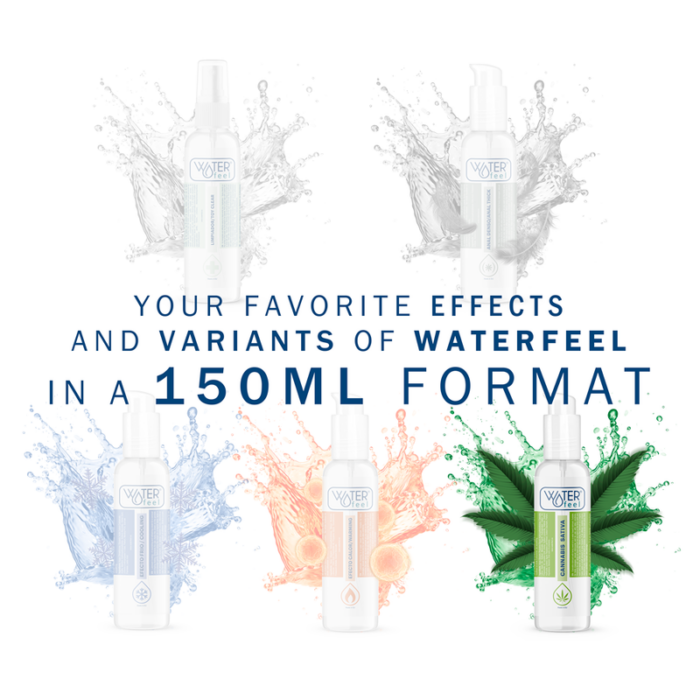 WATERFEEL - LUBRICANTE CANNABIS 150 ML - CandyHot - Foto 2