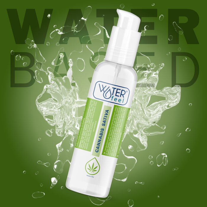 WATERFEEL - LUBRICANTE CANNABIS 150 ML - CandyHot - Foto 4