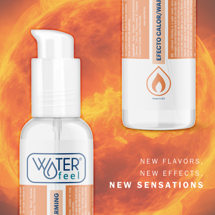 WATERFEEL - LUBRICANTE EFECTO CALOR 150 ML - CandyHot - Foto 6