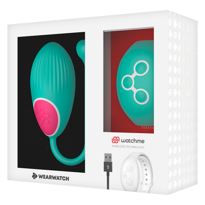 WEARWATCH - HUEVO CONTROL REMOTO TECHNOLOGY WATCHME AGUA MARINA - CandyHot - Foto 5