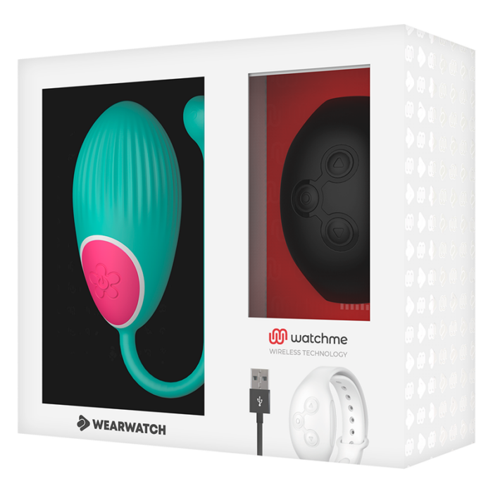 WEARWATCH - HUEVO CONTROL REMOTO TECHNOLOGY WATCHME AGUA MARINA / AZABACHE - CandyHot - Foto 5