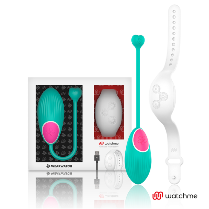WEARWATCH - HUEVO CONTROL REMOTO TECHNOLOGY WATCHME AGUA MARINA / NÍVEO - CandyHot - Foto 1