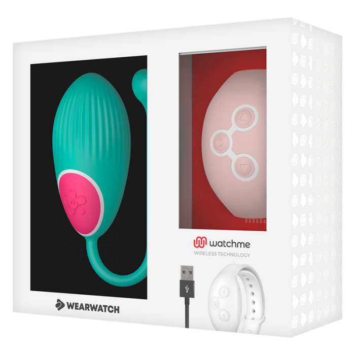 WEARWATCH - HUEVO CONTROL REMOTO TECHNOLOGY WATCHME AGUA MARINA  / ROSA - CandyHot - Foto 5